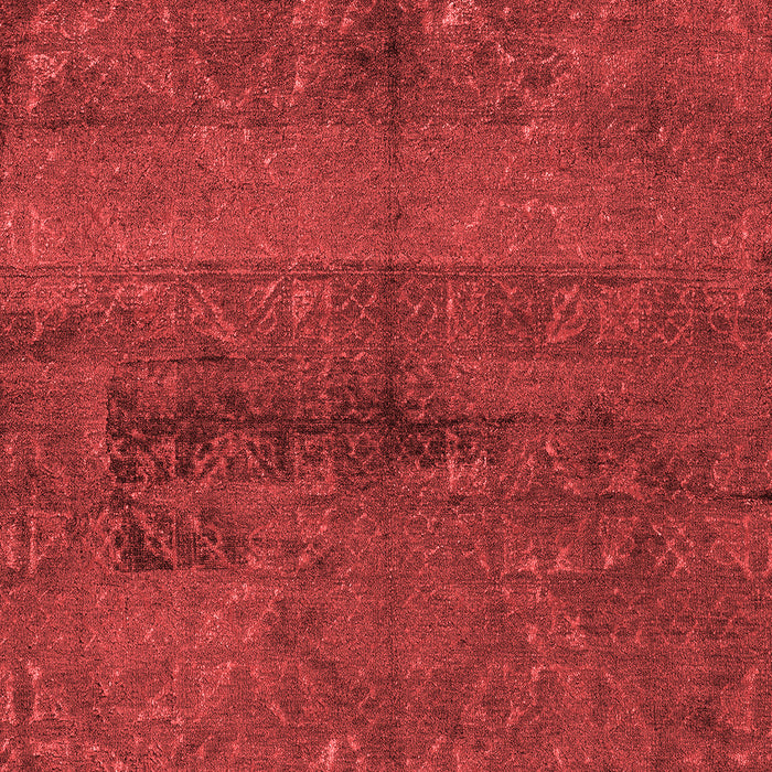 Machine Washable Persian Red Bohemian Rug, wshabs4500red