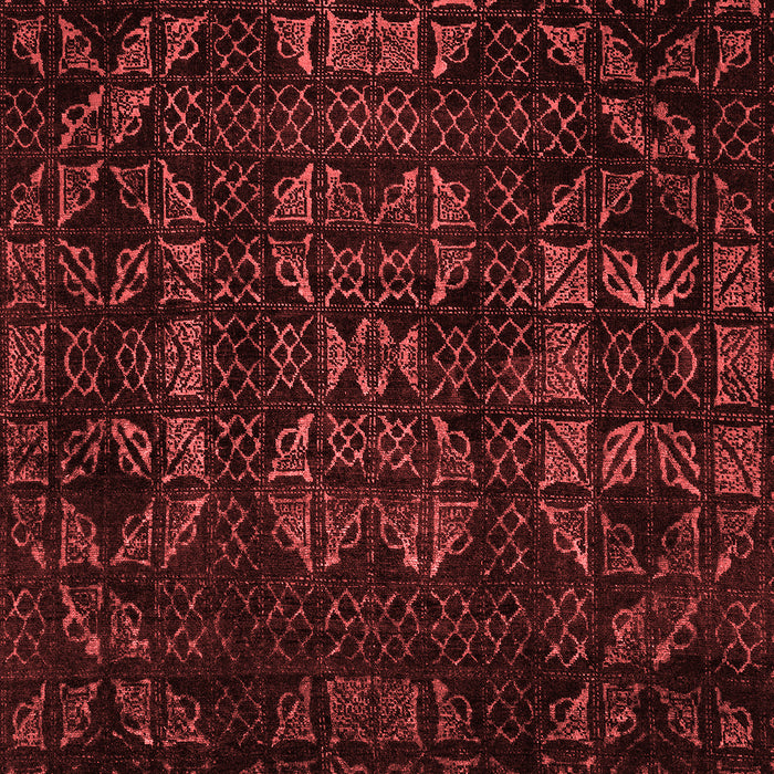 Machine Washable Abstract Red Modern Rug, wshabs4501red