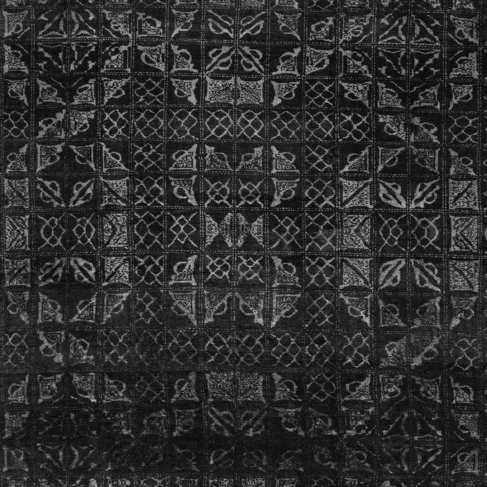 Square Machine Washable Abstract Gray Modern Rug, wshabs4501gry