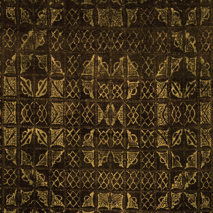 Machine Washable Abstract Orange Modern Area Rugs, wshabs4501org