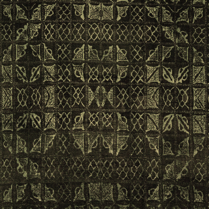 Machine Washable Abstract Brown Modern Rug, wshabs4501brn