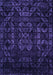 Machine Washable Abstract Purple Modern Area Rugs, wshabs4501pur