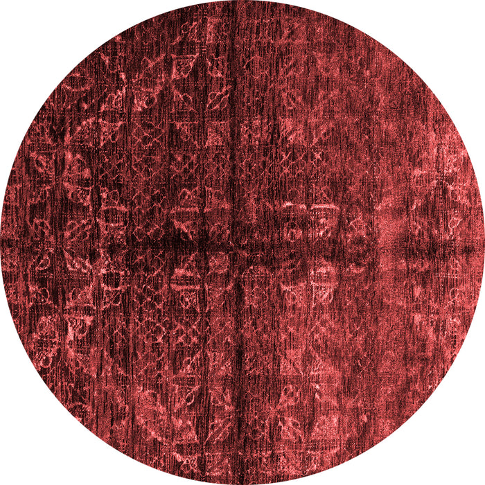 Abstract Red Modern Rug, abs4502red