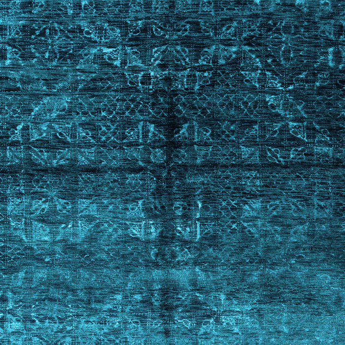 Square Machine Washable Abstract Light Blue Modern Rug, wshabs4502lblu