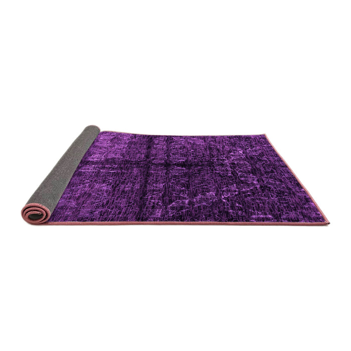 Sideview of Abstract Pink Modern Rug, abs4502pnk