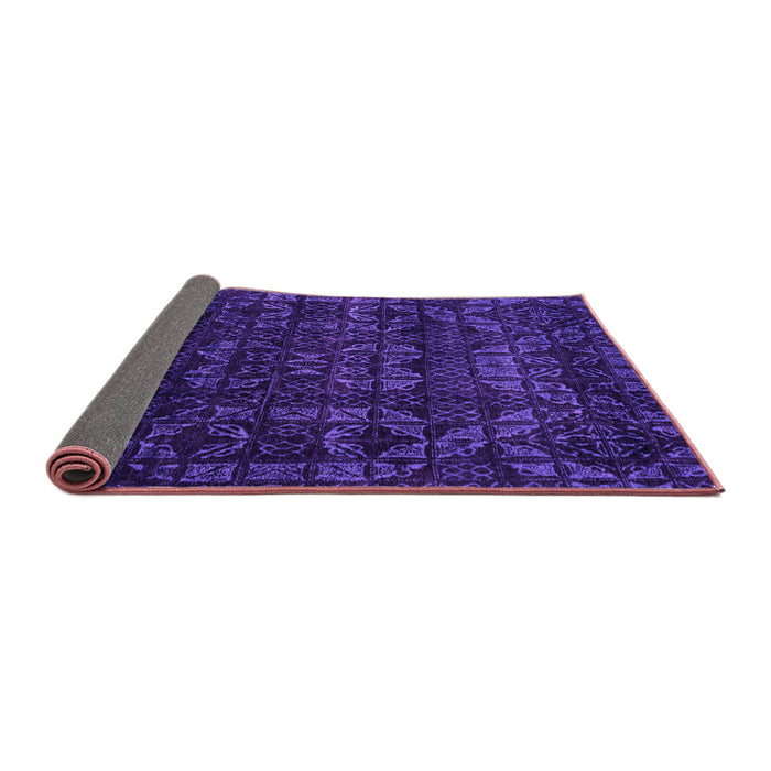 Sideview of Abstract Pink Modern Rug, abs4503pnk