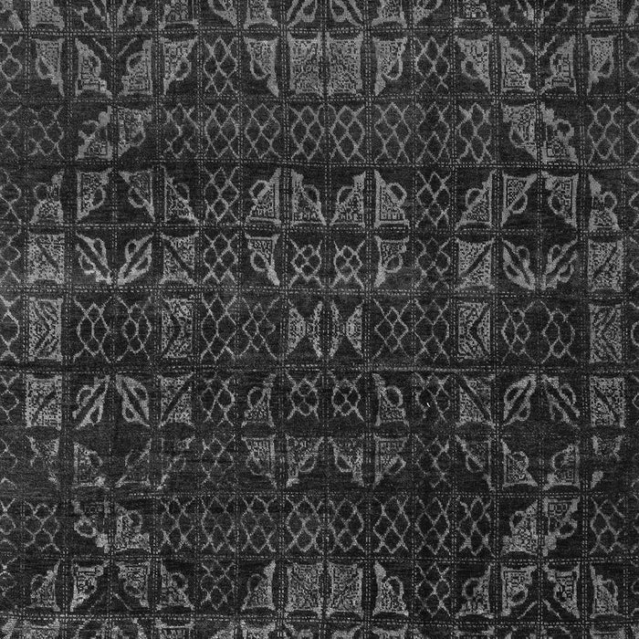 Machine Washable Abstract Gray Modern Rug, wshabs4503gry