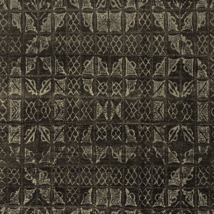 Abstract Brown Modern Rug, abs4503brn