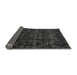 Sideview of Abstract Gray Modern Rug, abs4503gry