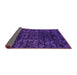 Sideview of Abstract Pink Modern Rug, abs4504pnk