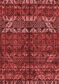 Abstract Red Modern Rug, abs4505red