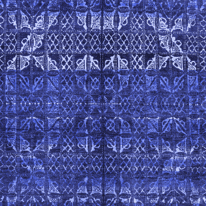 Machine Washable Abstract Blue Modern Rug, wshabs4505blu