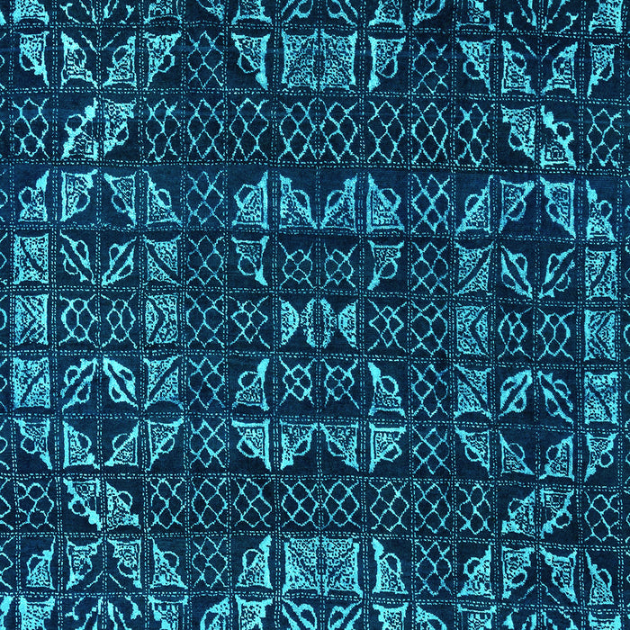 Abstract Turquoise Modern Rug, abs4506turq