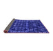 Sideview of Abstract Purple Modern Rug, abs4506pur