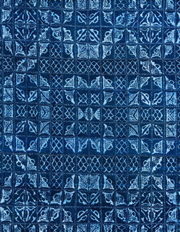 Machine Washable Abstract Blue Rug, wshabs4506