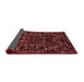 Abstract Red Modern Area Rugs