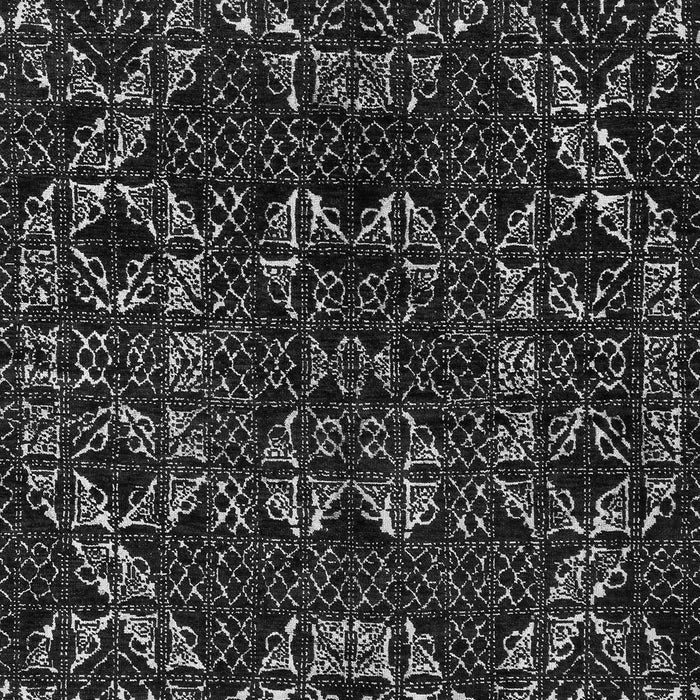 Abstract Gray Modern Rug, abs4507gry