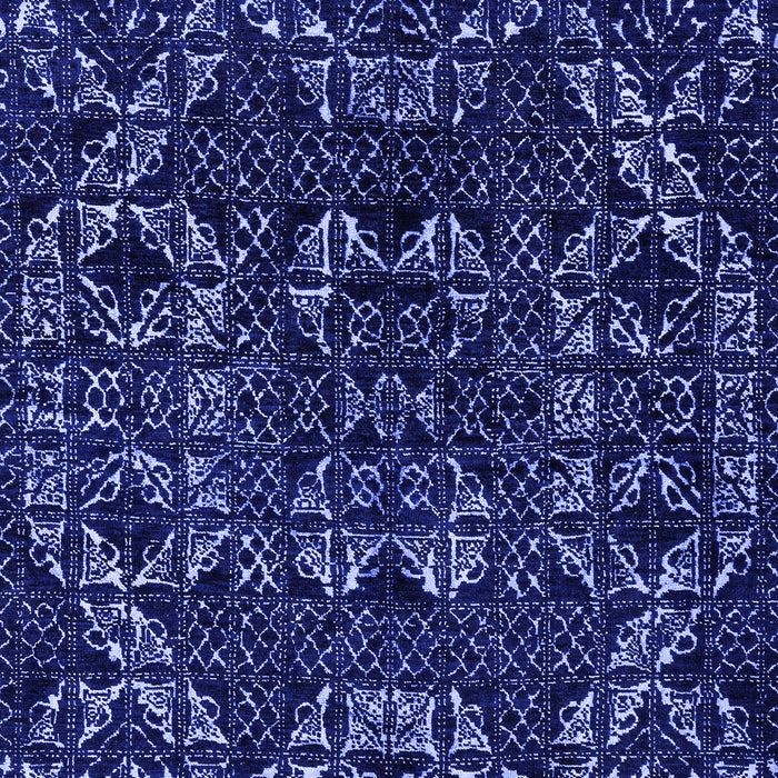 Abstract Blue Modern Rug, abs4507blu