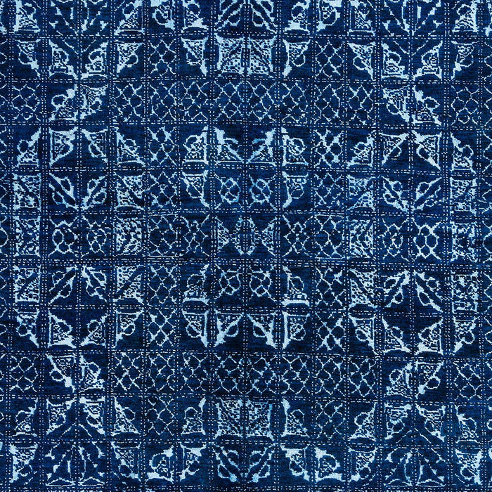 Machine Washable Abstract MidnightBlue Rug, wshabs4507