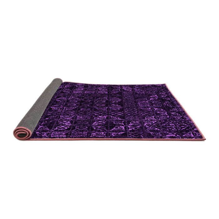 Sideview of Abstract Pink Modern Rug, abs4508pnk