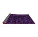 Sideview of Abstract Pink Modern Rug, abs4508pnk