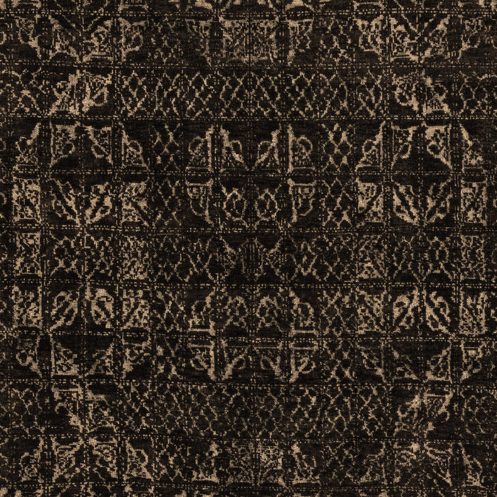 Machine Washable Abstract Brown Modern Rug, wshabs4508brn