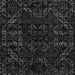 Square Abstract Gray Modern Rug, abs4508gry