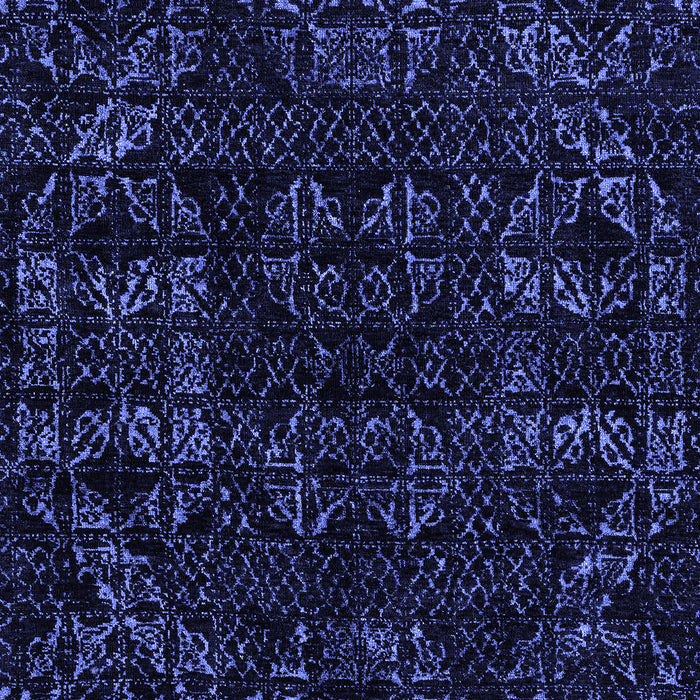 Machine Washable Abstract Blue Modern Rug, wshabs4508blu