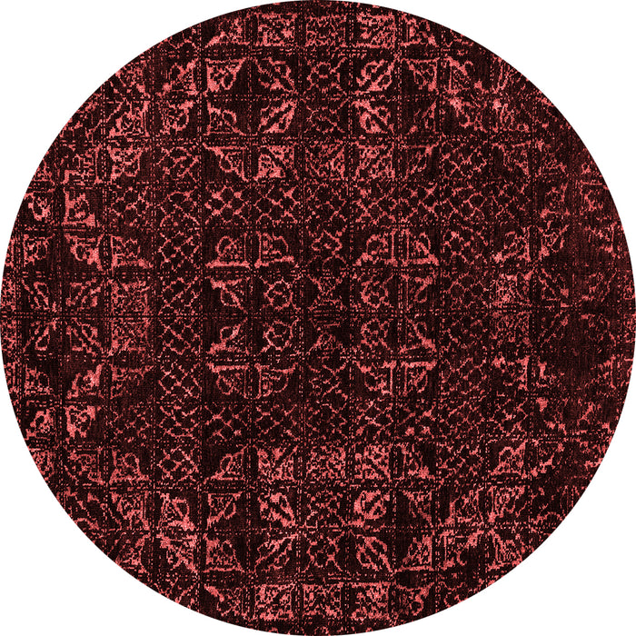 Abstract Red Modern Rug, abs4508red