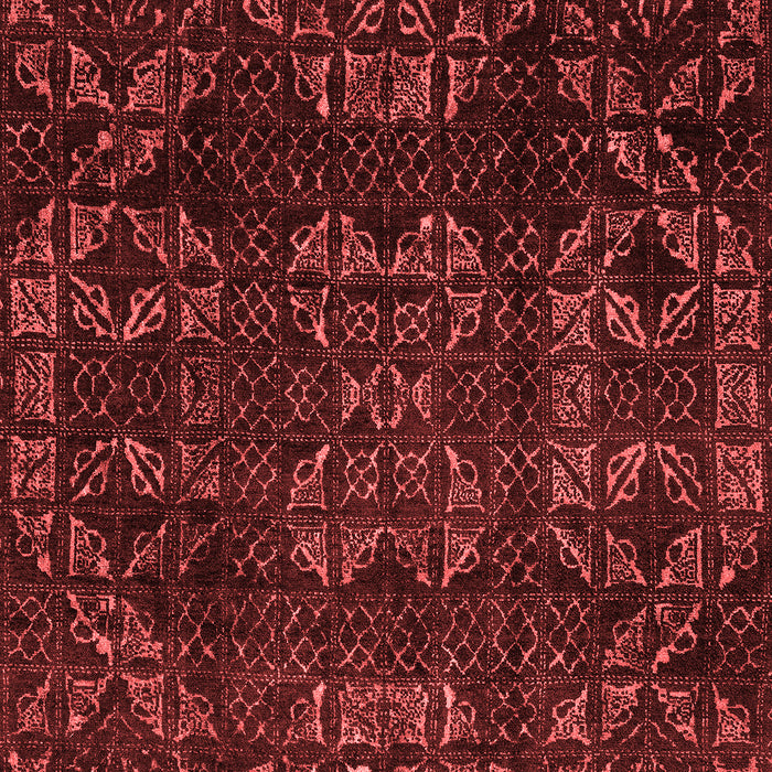 Abstract Red Modern Area Rugs