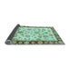 Sideview of Oriental Light Blue Traditional Rug, abs450lblu