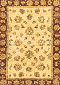 Oriental Brown Traditional Rug, abs450brn