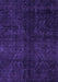 Machine Washable Abstract Purple Modern Area Rugs, wshabs4510pur