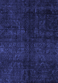 Abstract Blue Modern Rug, abs4510blu