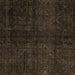 Square Abstract Brown Modern Rug, abs4510brn