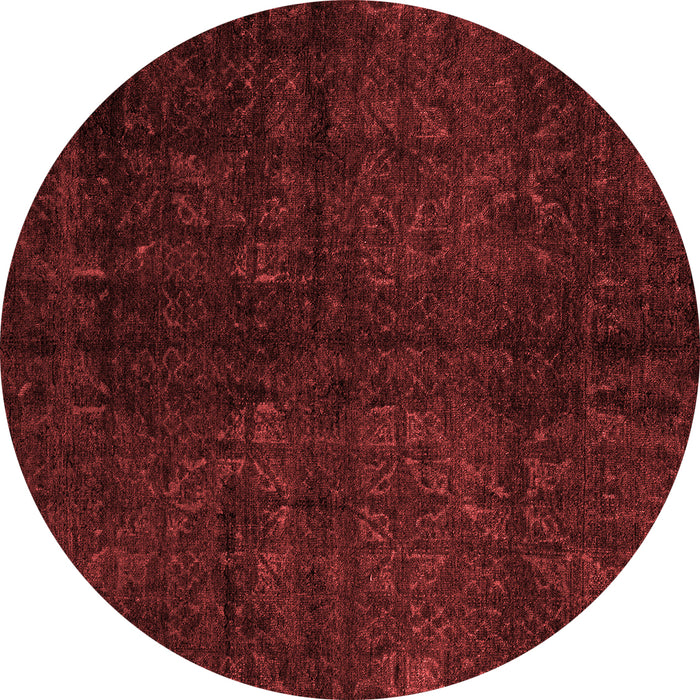 Abstract Red Modern Rug, abs4510red
