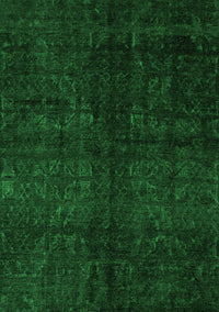 Abstract Green Modern Rug, abs4510grn