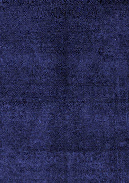 Abstract Blue Modern Rug, abs4511blu