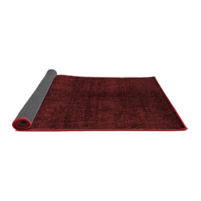 Abstract Red Modern Area Rugs