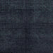 Square Abstract Blue Modern Rug, abs4511