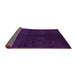 Sideview of Abstract Pink Modern Rug, abs4511pnk