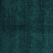 Square Abstract Turquoise Modern Rug, abs4511turq