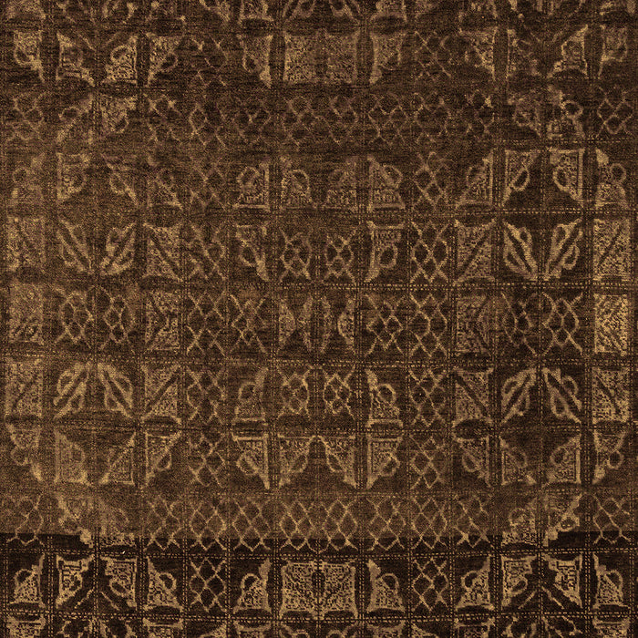Abstract Orange Modern Rug, abs4512org