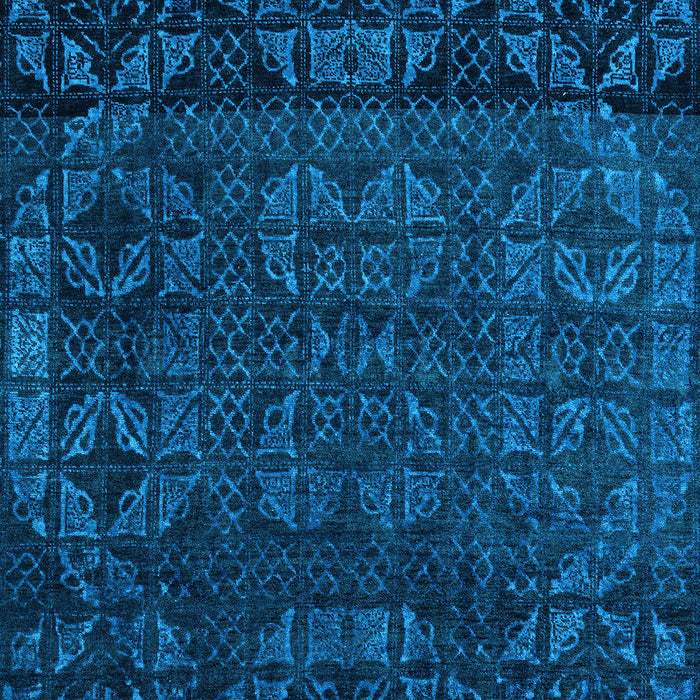 Abstract Light Blue Modern Rug, abs4512lblu