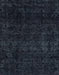 Abstract Dark Blue Grey Blue Modern Rug, abs4513