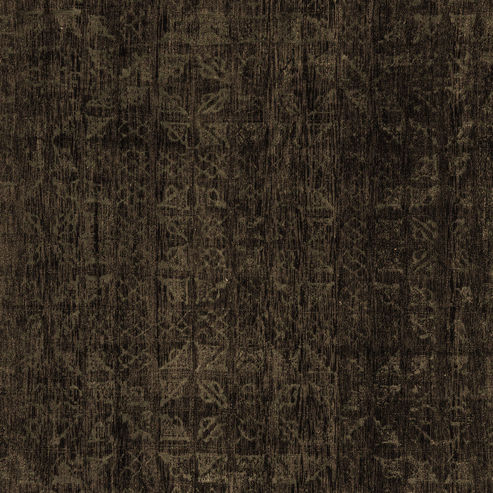 Square Abstract Brown Modern Rug, abs4513brn