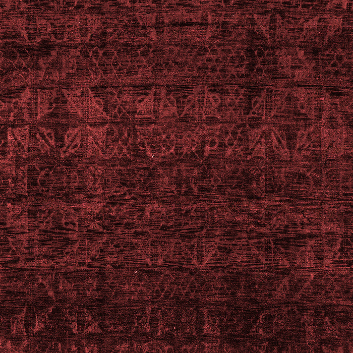 Abstract Red Modern Area Rugs