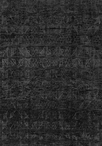 Abstract Gray Modern Rug, abs4513gry