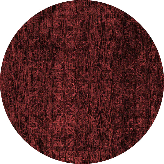 Machine Washable Abstract Red Modern Rug, wshabs4513red