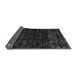 Sideview of Abstract Gray Modern Rug, abs4514gry